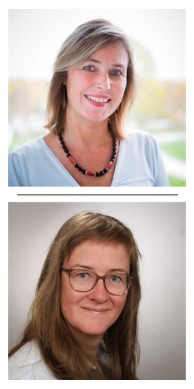 Heike Schwarzer und Jeanette Held